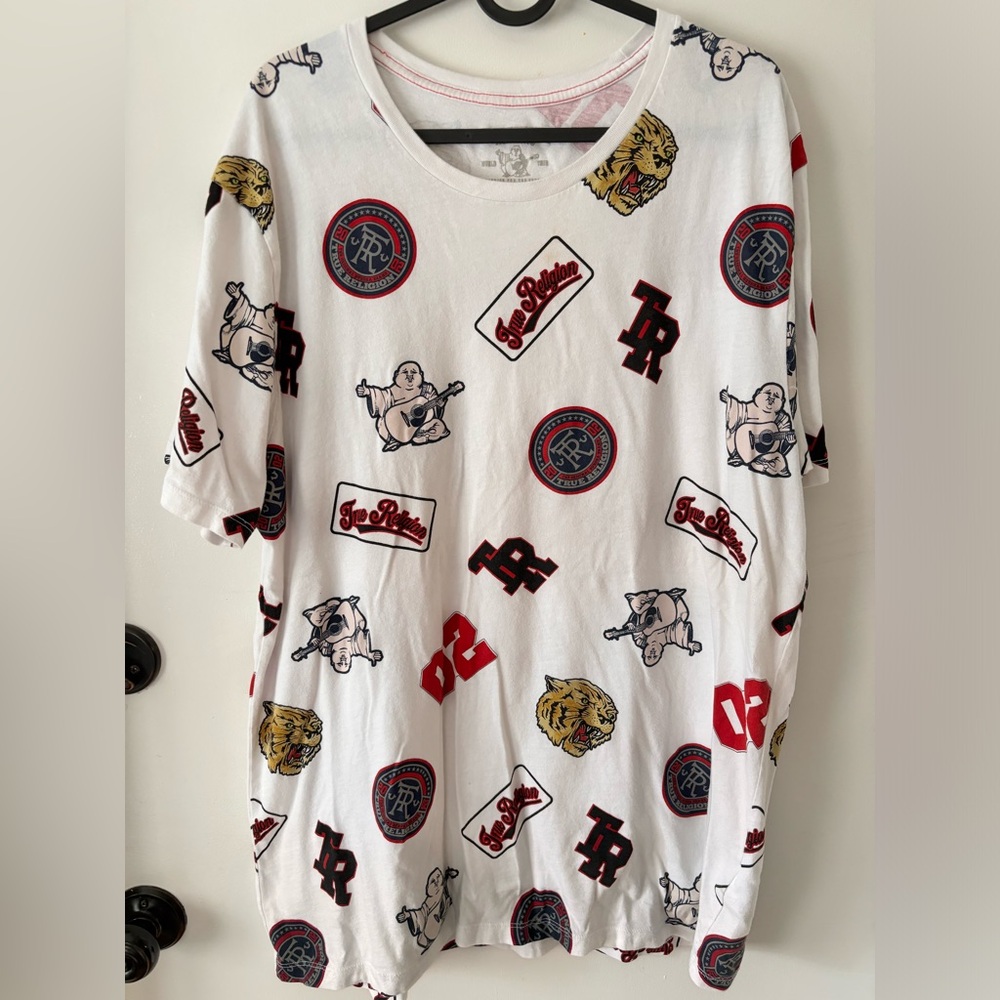 True Relgion logo tee